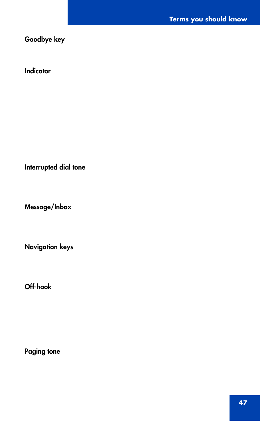 Nortel Networks 1165E User Manual | Page 47 / 56