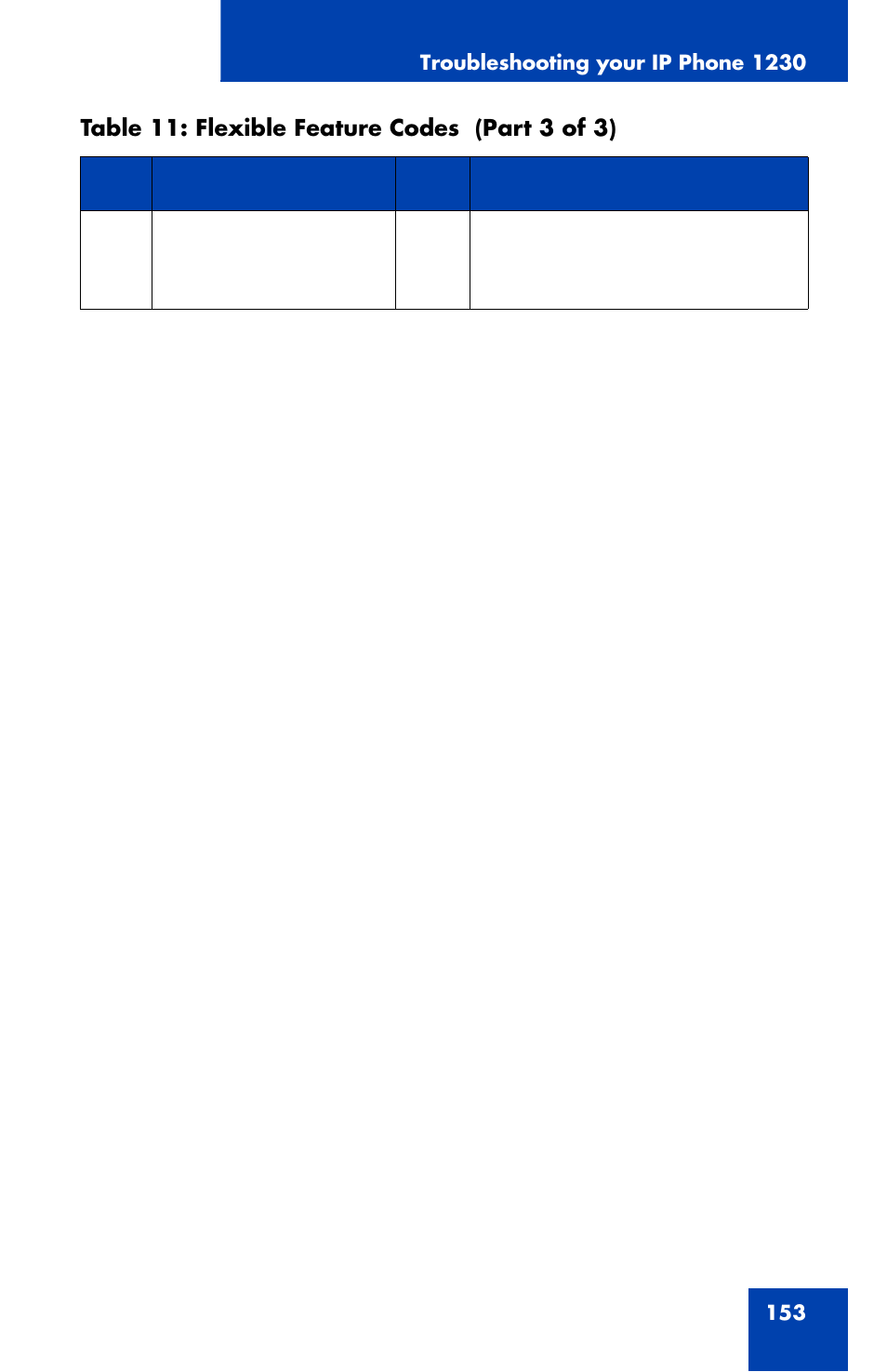 Nortel Networks Nortel IP Phone 1230 User Manual | Page 153 / 166