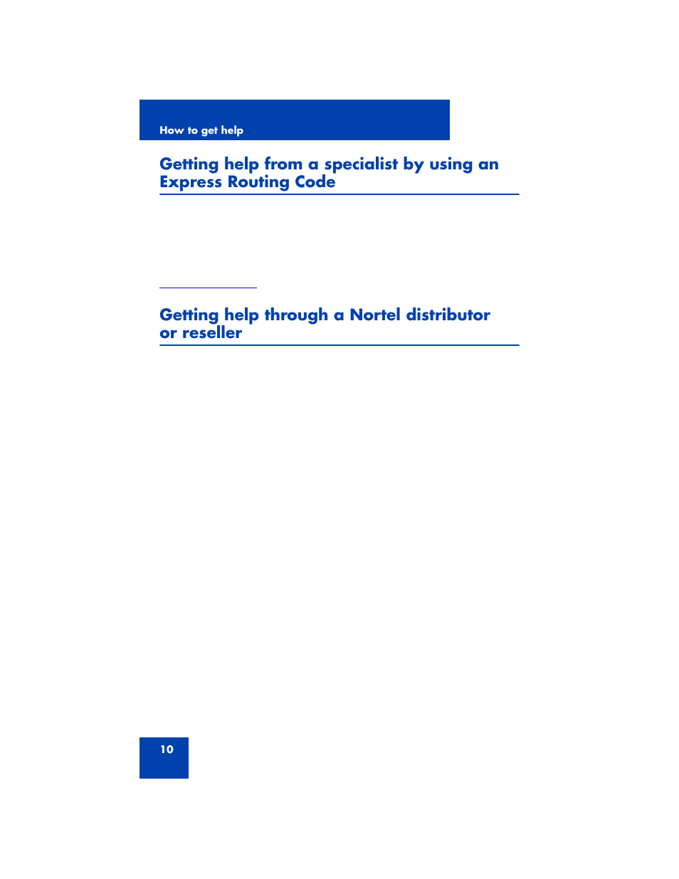 Nortel Networks MCC 3100 User Manual | Page 10 / 78