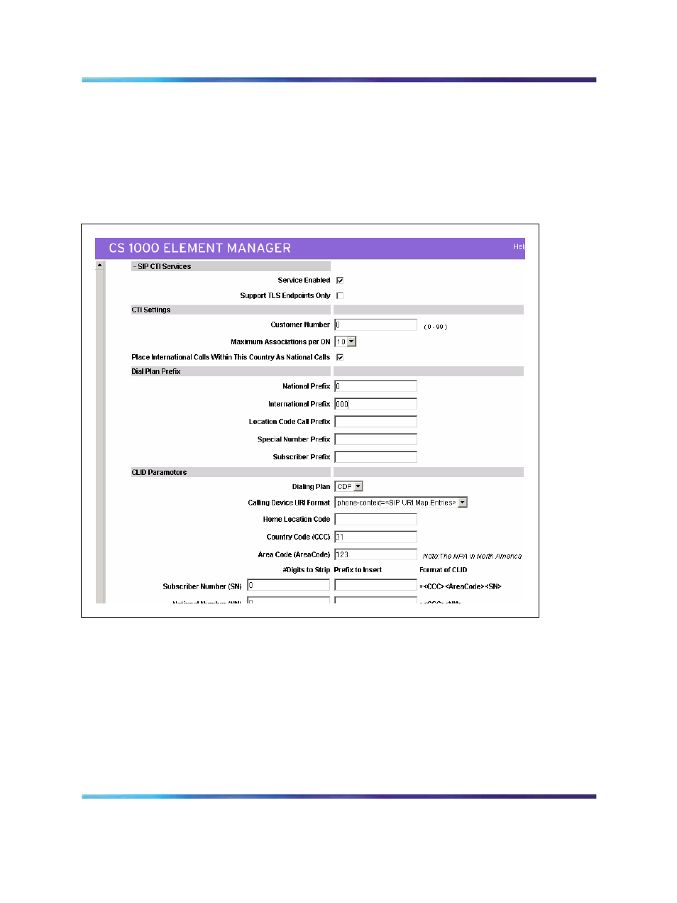 Configuring the sip uri map, Figure 70 non-north american clid manipulation | Nortel Networks NN43001-121 User Manual | Page 189 / 304