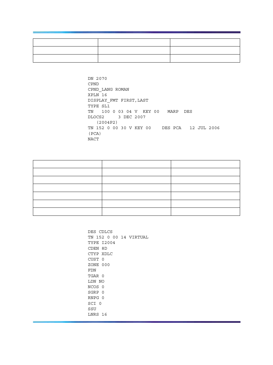 Table 63 ld 11 | Nortel Networks NN43001-121 User Manual | Page 257 / 304