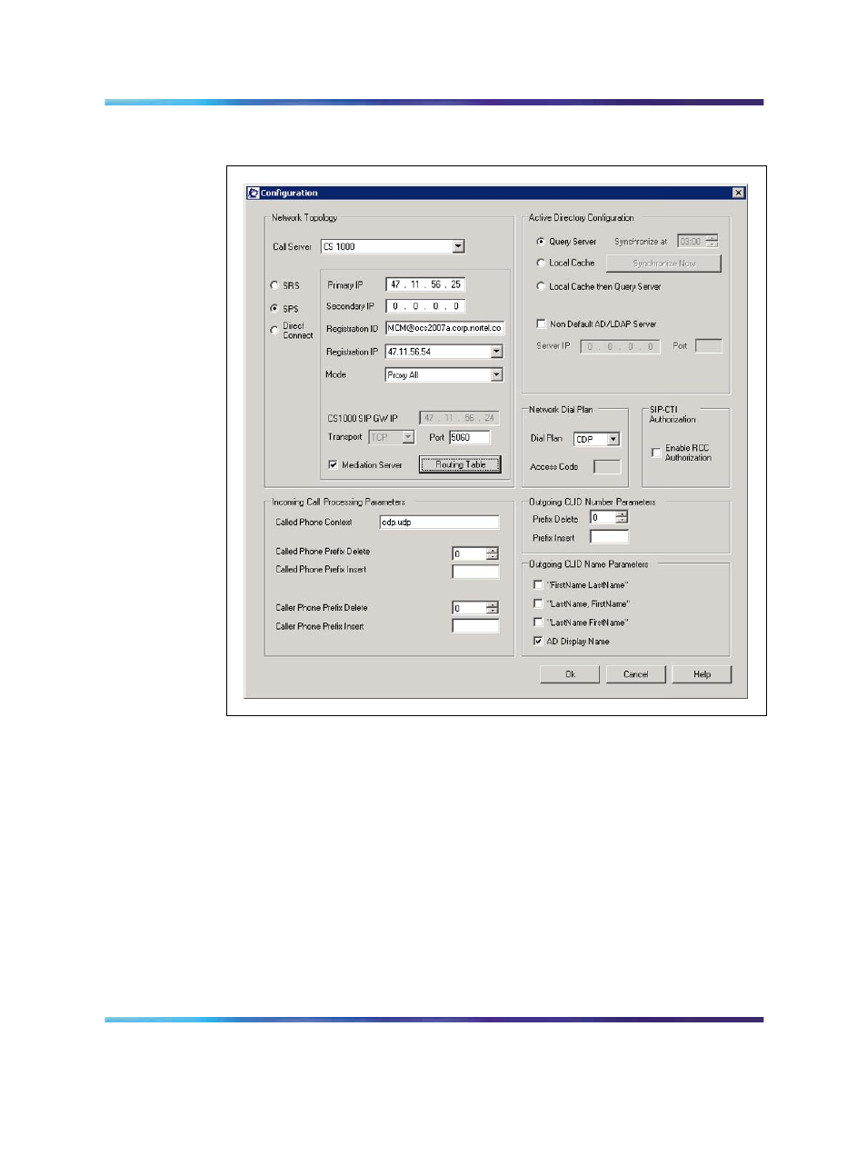 Enterprise edition, Overview of general lab set-up, Figure 117 mcm configuration screen | Nortel Networks NN43001-121 User Manual | Page 275 / 304