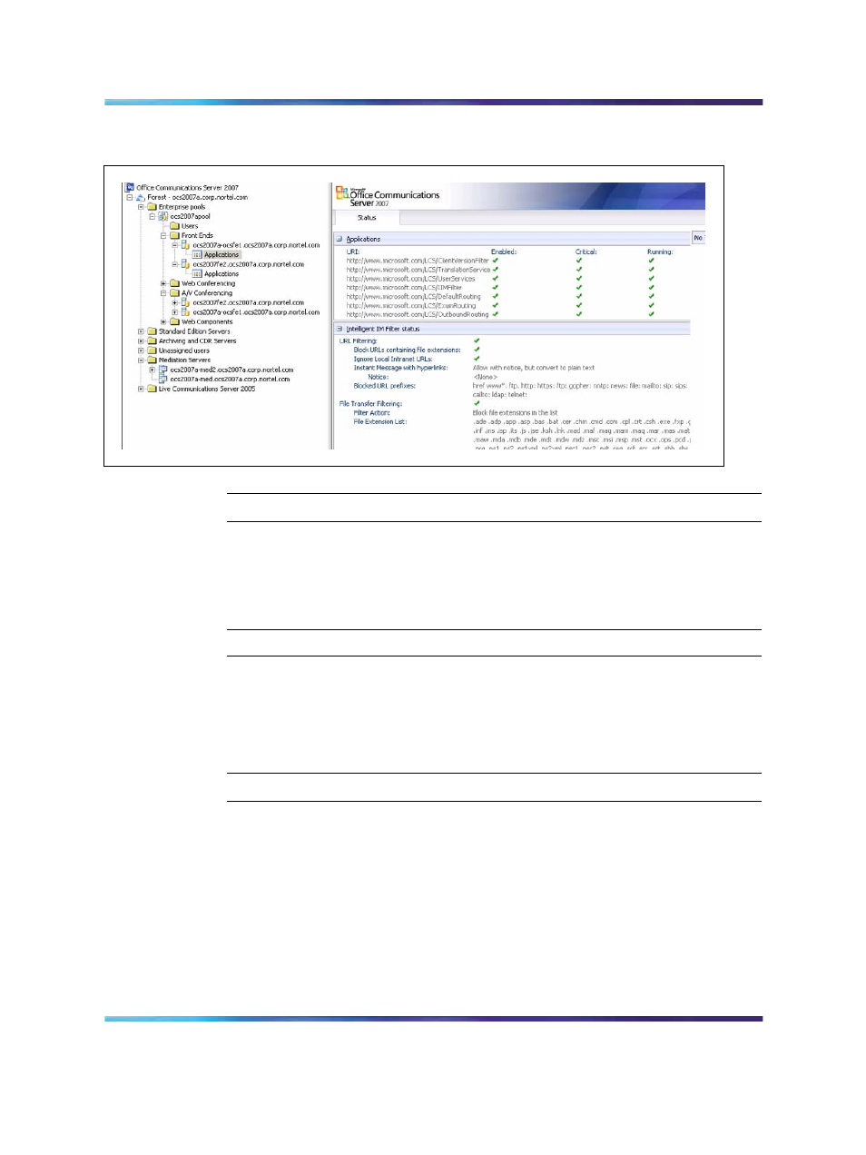 Figure 121 default applications, General tab settings | Nortel Networks NN43001-121 User Manual | Page 281 / 304