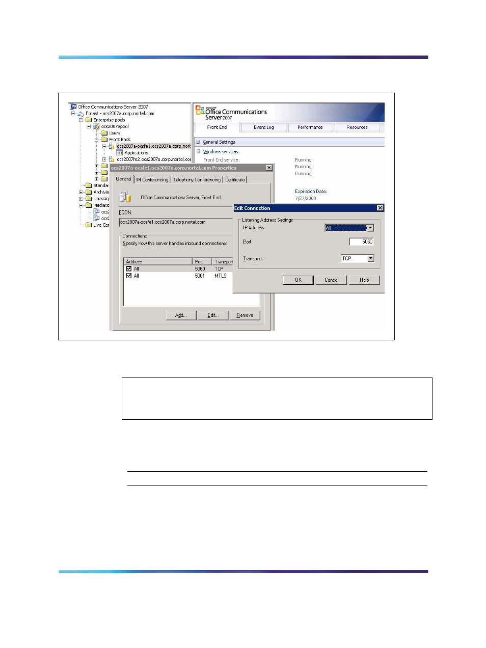 Security/certificates, Figure 122 general settings, Procedure | Checking the configuration of certificates | Nortel Networks NN43001-121 User Manual | Page 282 / 304