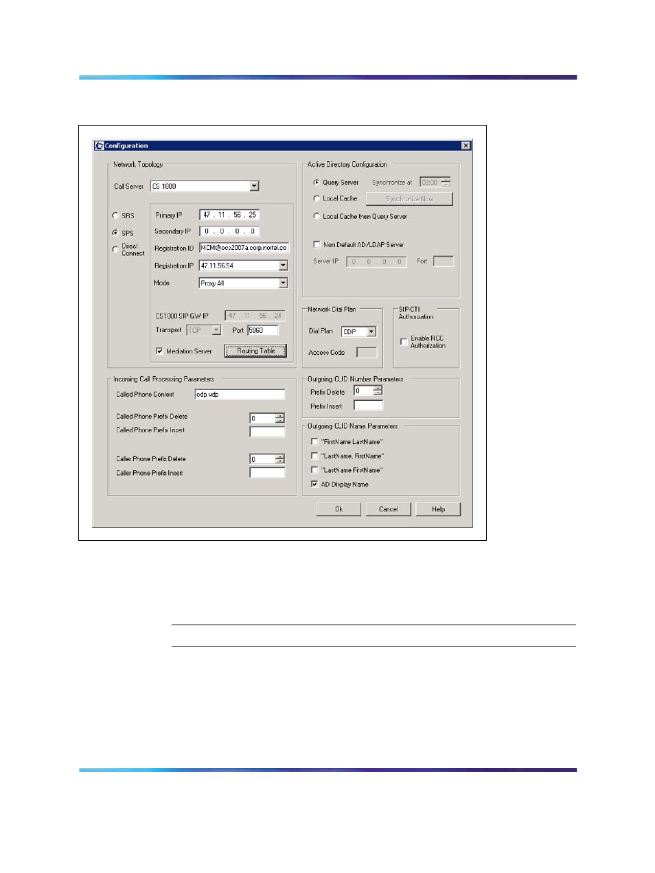 Signaling server checklist, Figure 132 mcm configuration | Nortel Networks NN43001-121 User Manual | Page 292 / 304