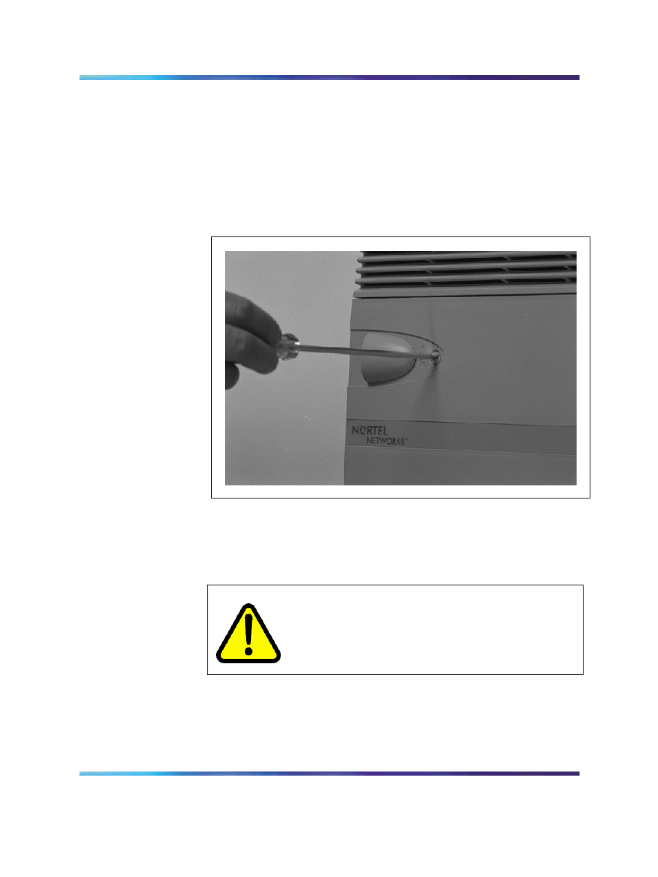 Figure 37 unlocking the latches | Nortel Networks 1000M User Manual | Page 102 / 474