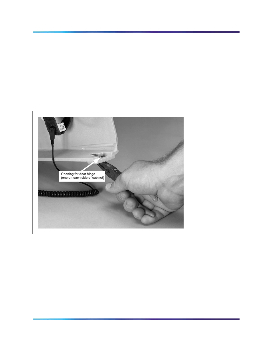 Figure 40 installing the pedestal | Nortel Networks 1000M User Manual | Page 105 / 474