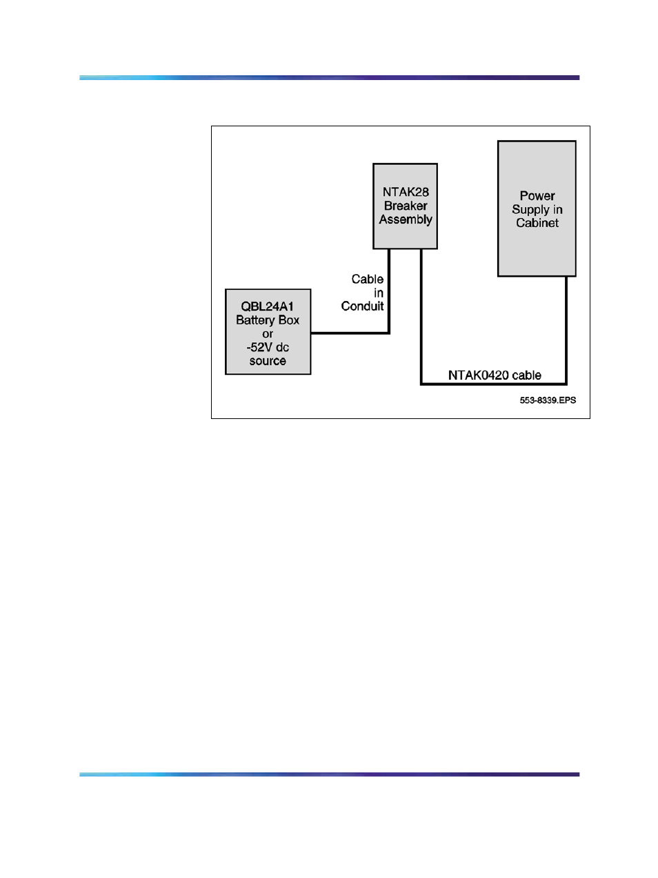 Figure 71 ntak28 breaker assembly location | Nortel Networks 1000M User Manual | Page 157 / 474