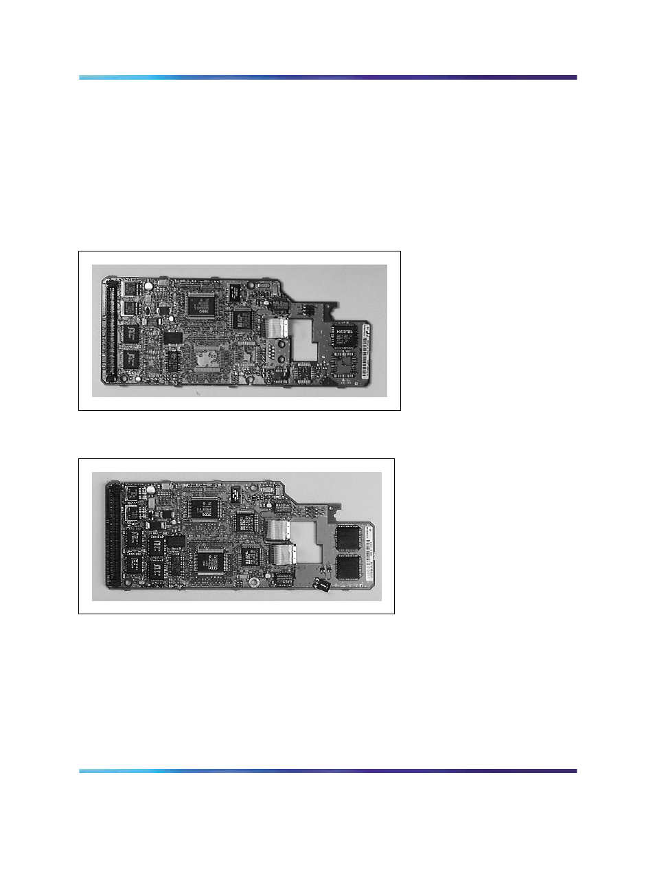 Figure 6 the ntdk99 daughterboard, Figure 7 the ntdk83 ip daughterboard, Ip daughterboards | Nortel Networks 1000M User Manual | Page 27 / 474