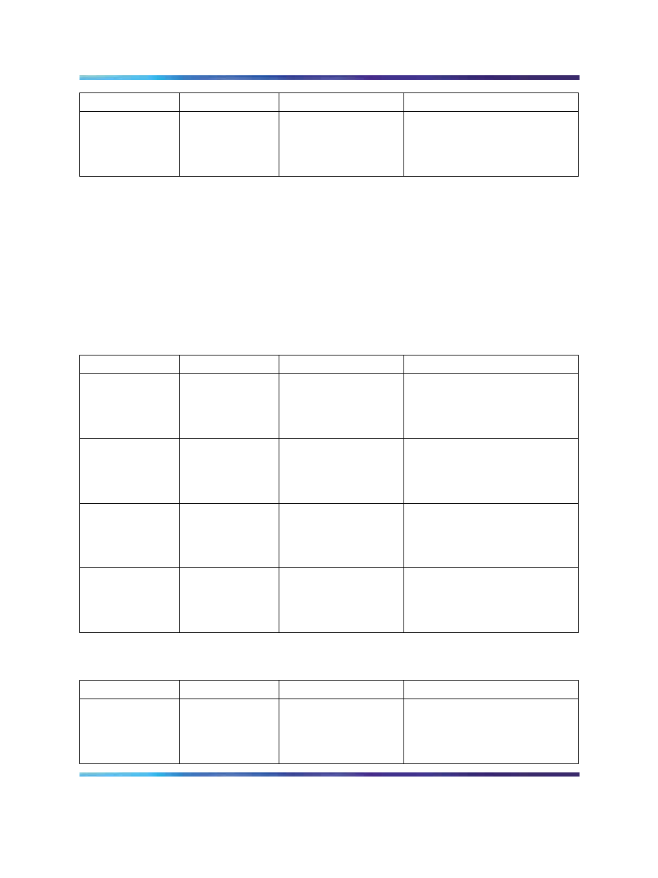 Table 69 nt5k19 2w paging mode terminations, Table 70 nt5k19 2w type 1 mode terminations | Nortel Networks 1000M User Manual | Page 363 / 474