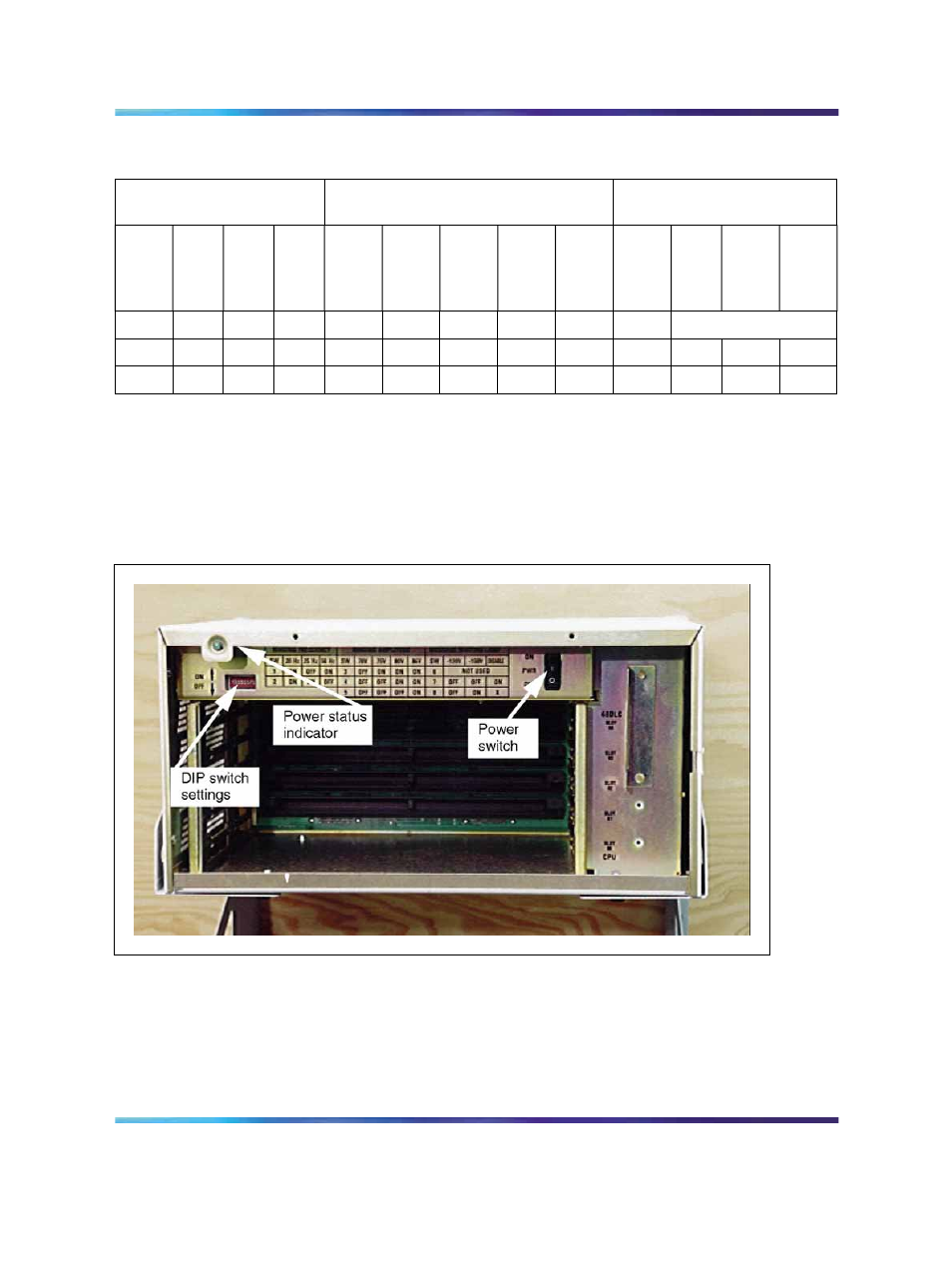 Figure 19 front of chassis | Nortel Networks 1000M User Manual | Page 45 / 474