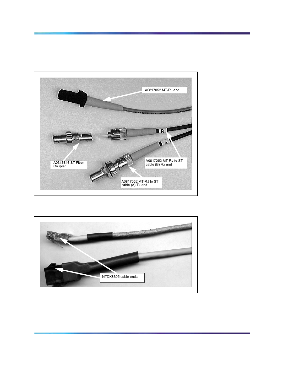 Figure 25 cable ends for 100baset ip connectivity, Figure 24 | Nortel Networks 1000M User Manual | Page 79 / 474