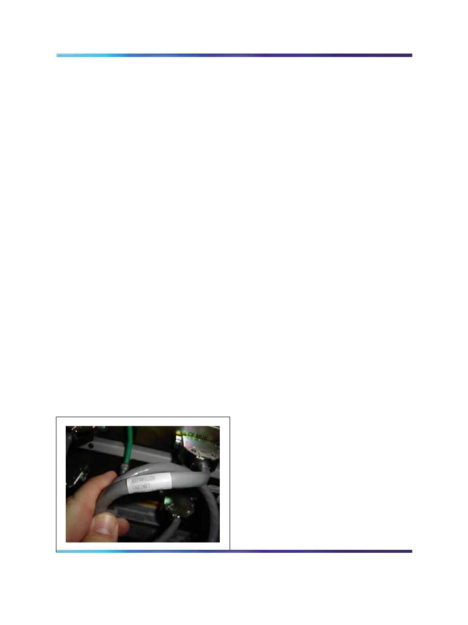 Figure 31 expansion cabinet end of ntdk95 cable | Nortel Networks 1000M User Manual | Page 92 / 474