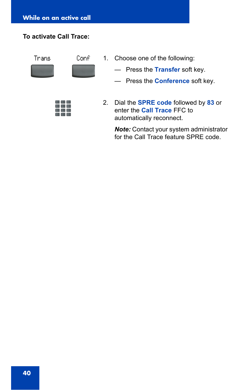 Nortel Networks IP Phone 2001 User Manual | Page 40 / 88
