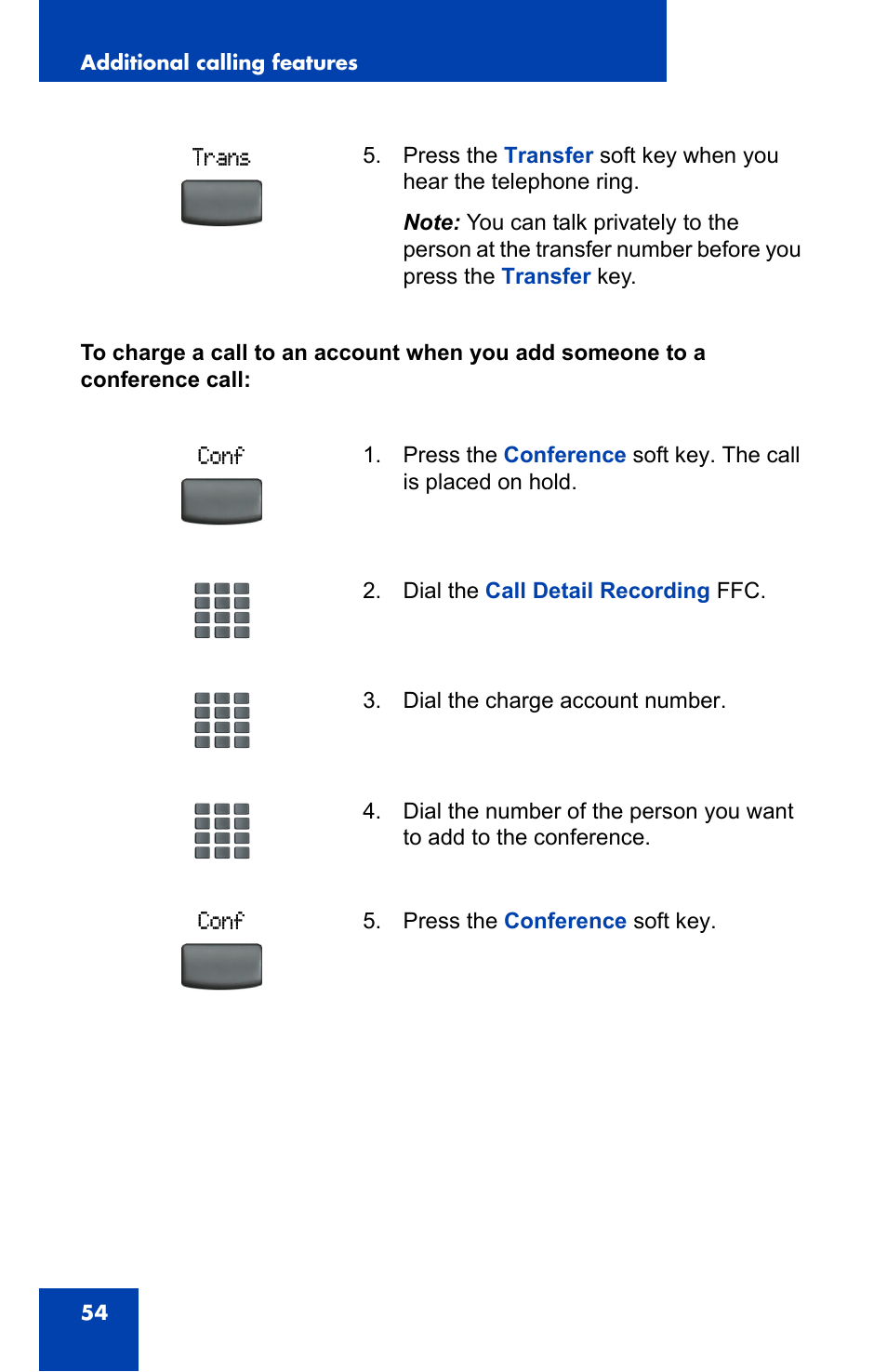 Nortel Networks IP Phone 2001 User Manual | Page 54 / 88