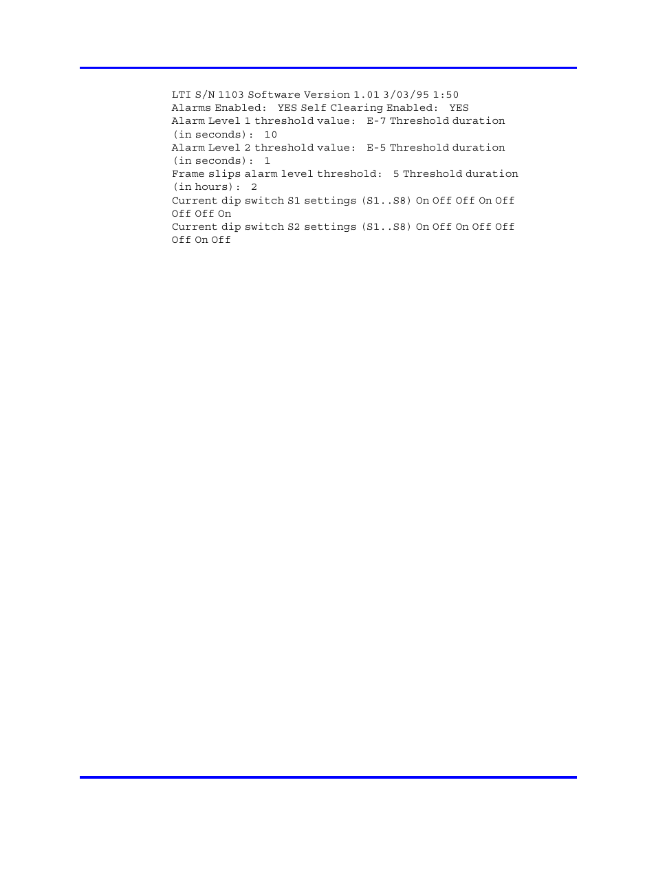 Set time, Set date, Alarm parameters | Nortel Networks 1000 User Manual | Page 231 / 1014