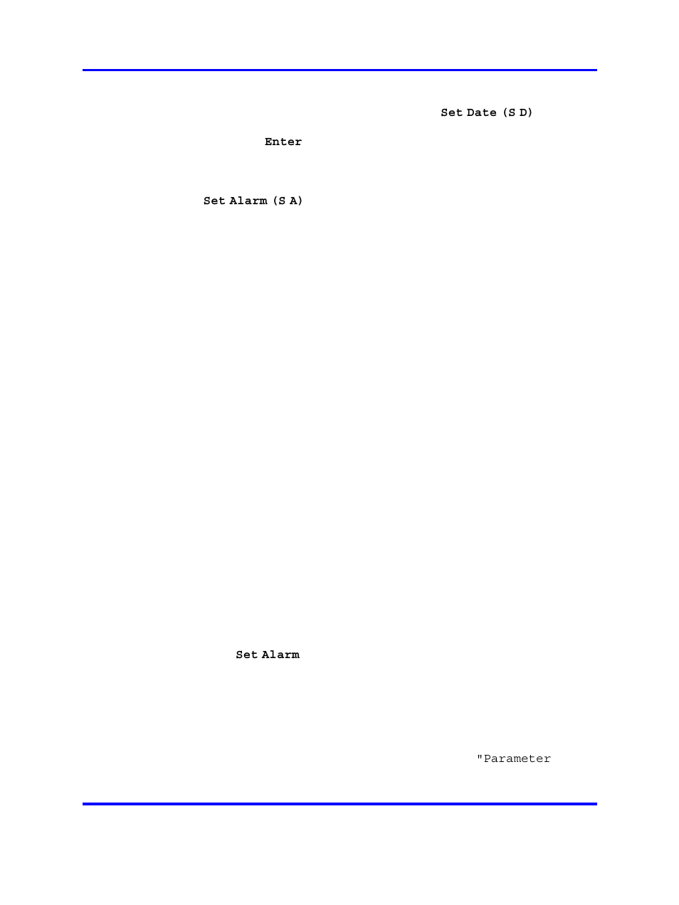 Set date, Set alarm | Nortel Networks 1000 User Manual | Page 290 / 1014