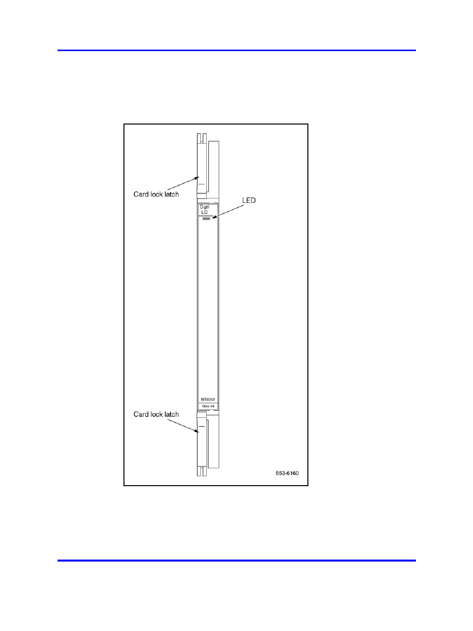 Functional description, Nt8d02 digital line card | Nortel Networks 1000 User Manual | Page 419 / 1014