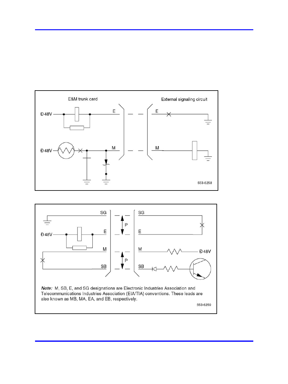 Figure 212 "e and m type i, Figure 213 "e and m type | Nortel Networks 1000 User Manual | Page 650 / 1014