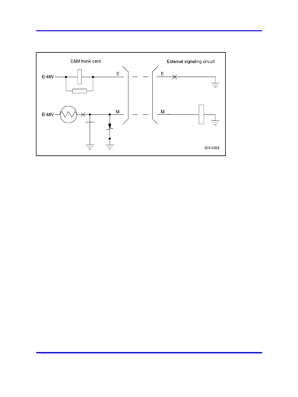 Figure 216 "e and m type i | Nortel Networks 1000 User Manual | Page 654 / 1014