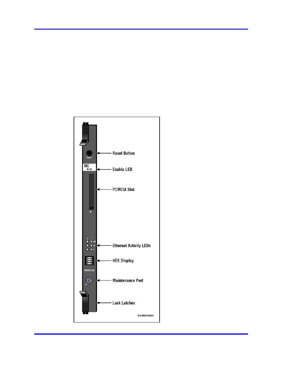 Ethernet activity leds, Maintenance hex display | Nortel Networks 1000 User Manual | Page 983 / 1014