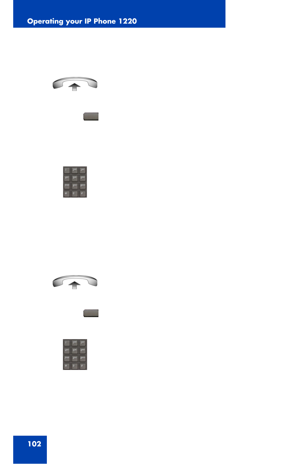 Nortel Networks Nortel IP Phone 1220 User Manual | Page 102 / 164