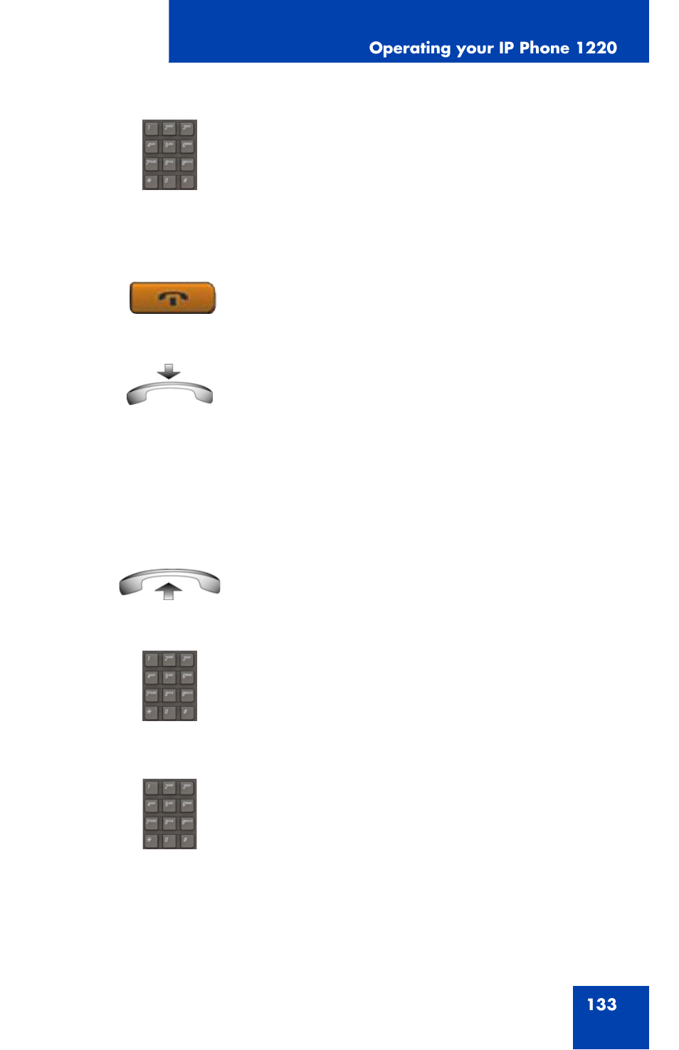 Nortel Networks Nortel IP Phone 1220 User Manual | Page 133 / 164
