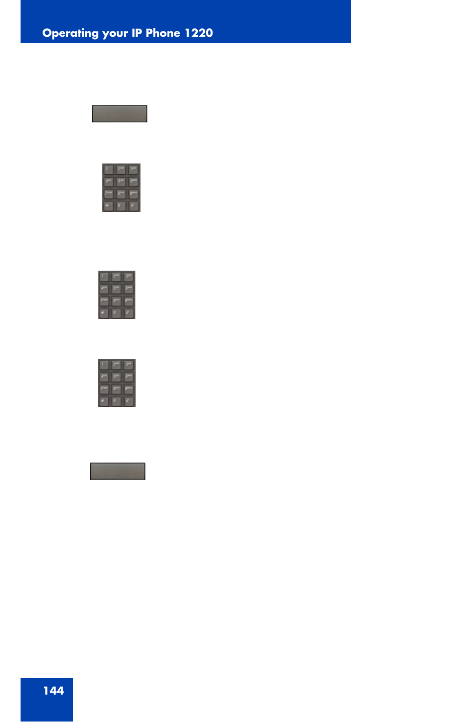 Nortel Networks Nortel IP Phone 1220 User Manual | Page 144 / 164