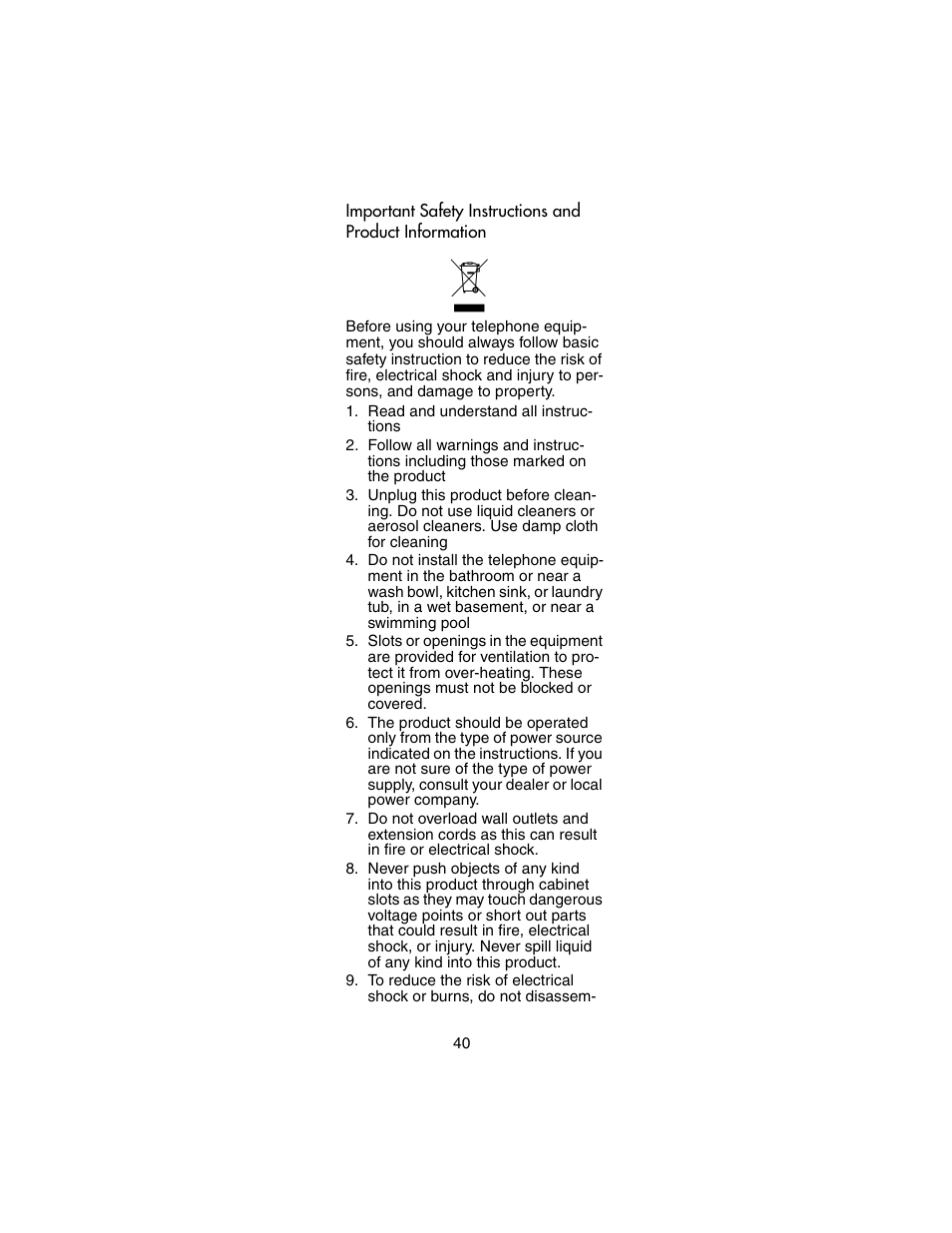 Nortel Networks 743X User Manual | Page 40 / 52