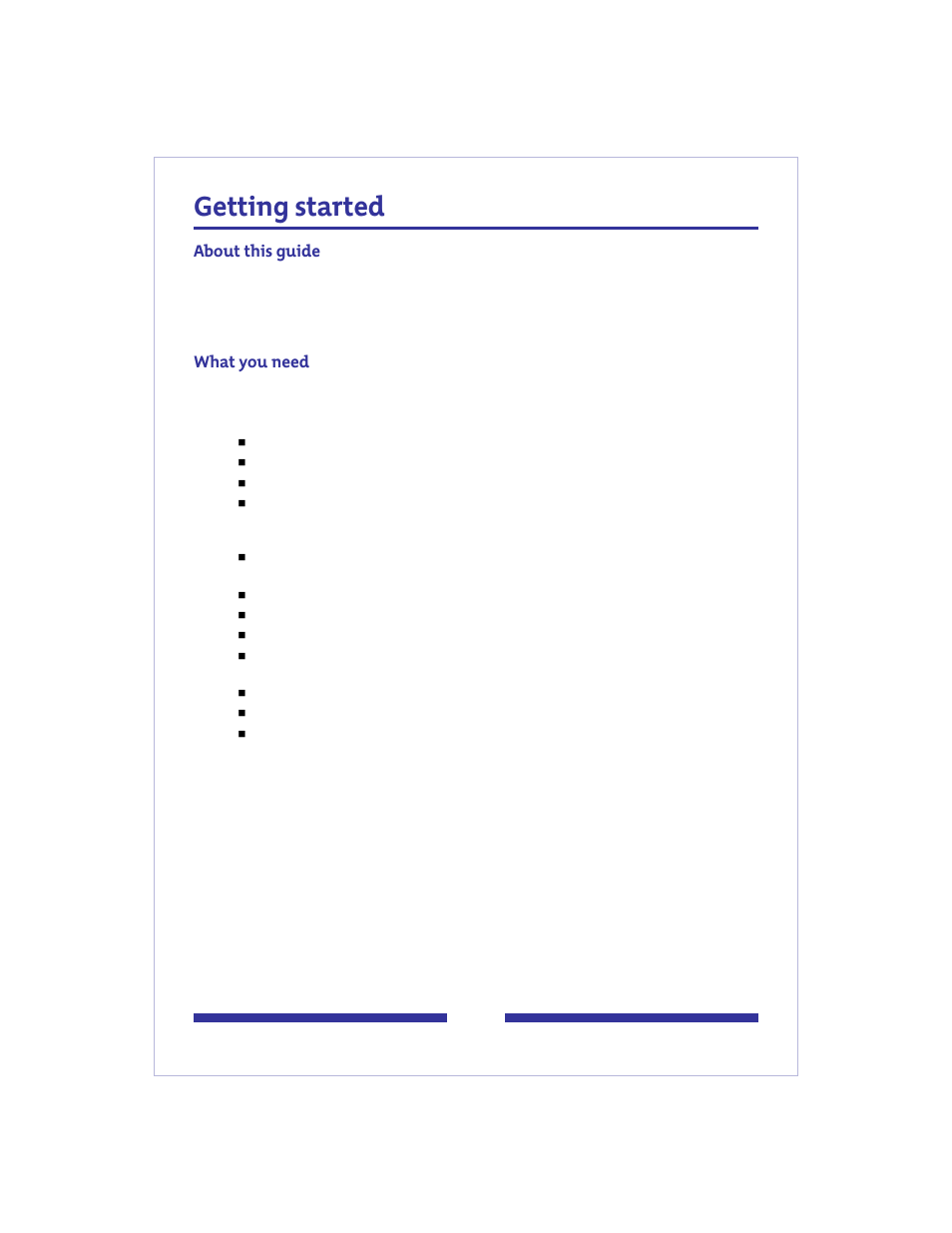 Getting started | Nortel Networks CallPilot 2.0 User Manual | Page 6 / 17