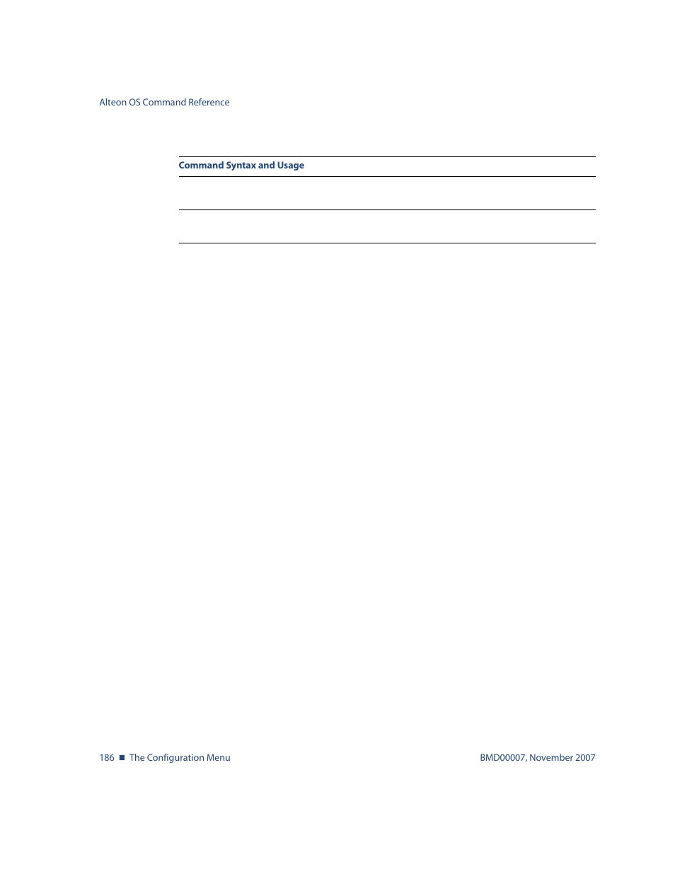 Nortel Networks ALTEON OS BMD00007 User Manual | Page 184 / 390