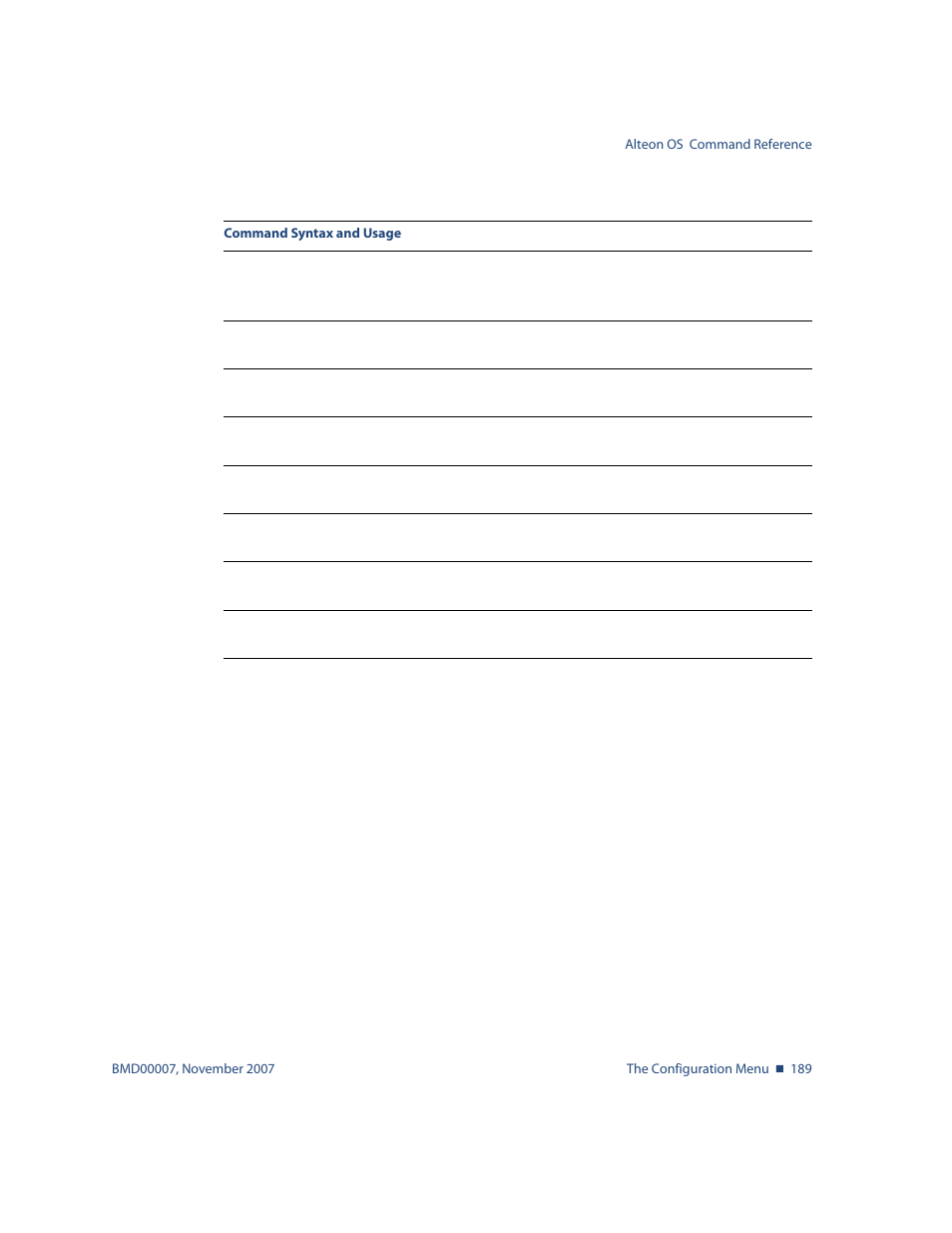 Nortel Networks ALTEON OS BMD00007 User Manual | Page 187 / 390