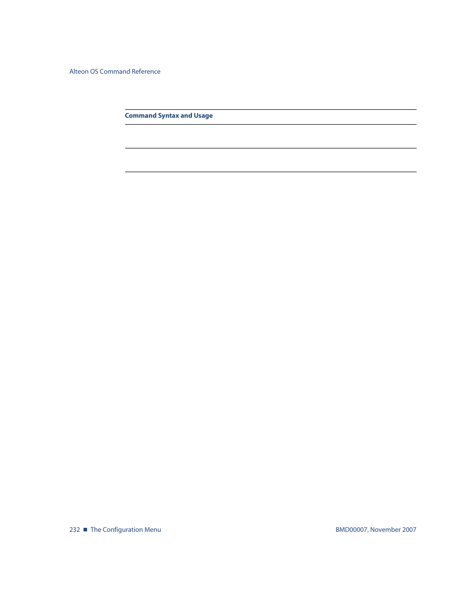 Nortel Networks ALTEON OS BMD00007 User Manual | Page 230 / 390