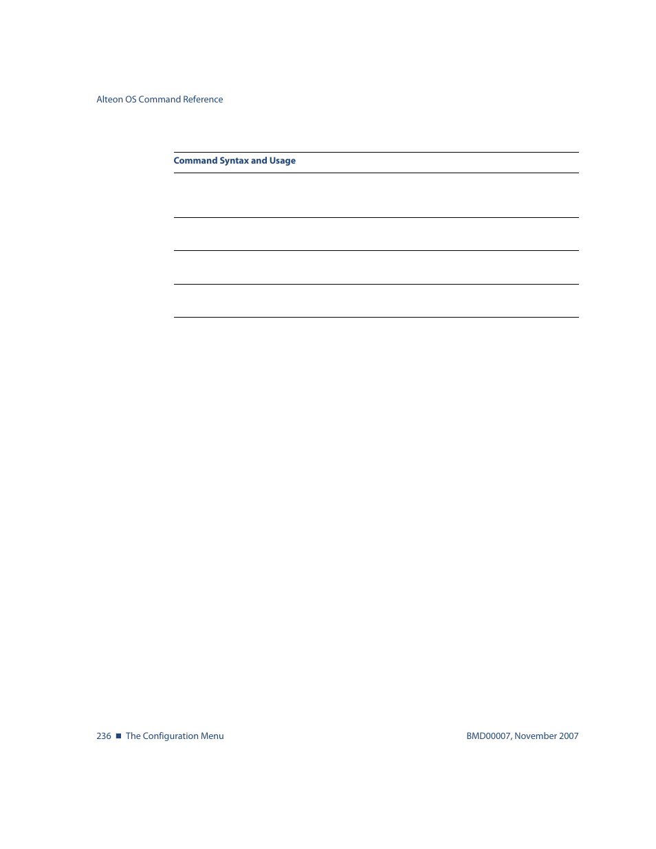 Nortel Networks ALTEON OS BMD00007 User Manual | Page 234 / 390