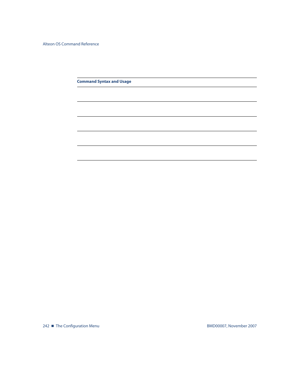 Nortel Networks ALTEON OS BMD00007 User Manual | Page 240 / 390