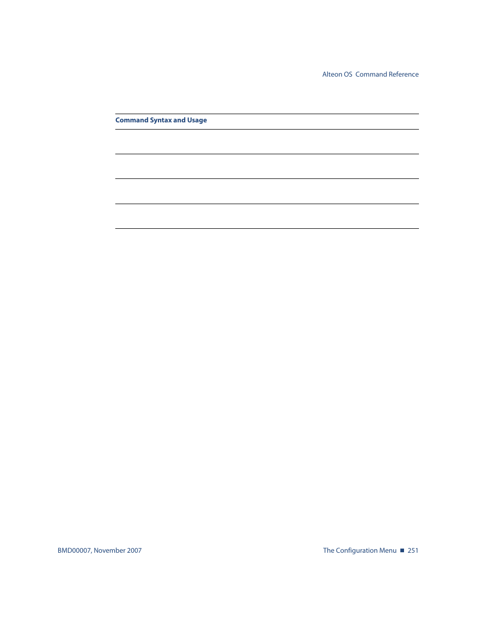 Nortel Networks ALTEON OS BMD00007 User Manual | Page 249 / 390