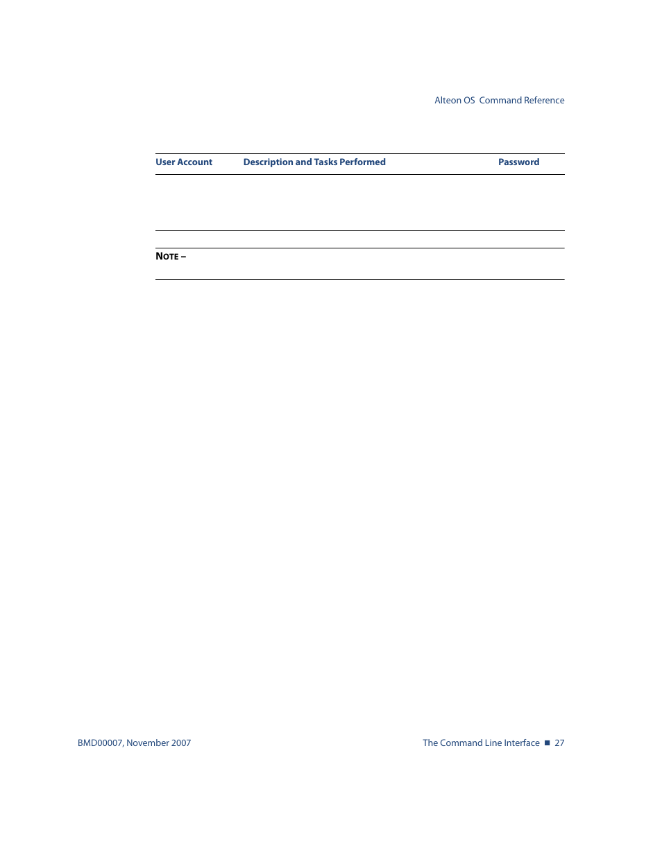 Nortel Networks ALTEON OS BMD00007 User Manual | Page 27 / 390