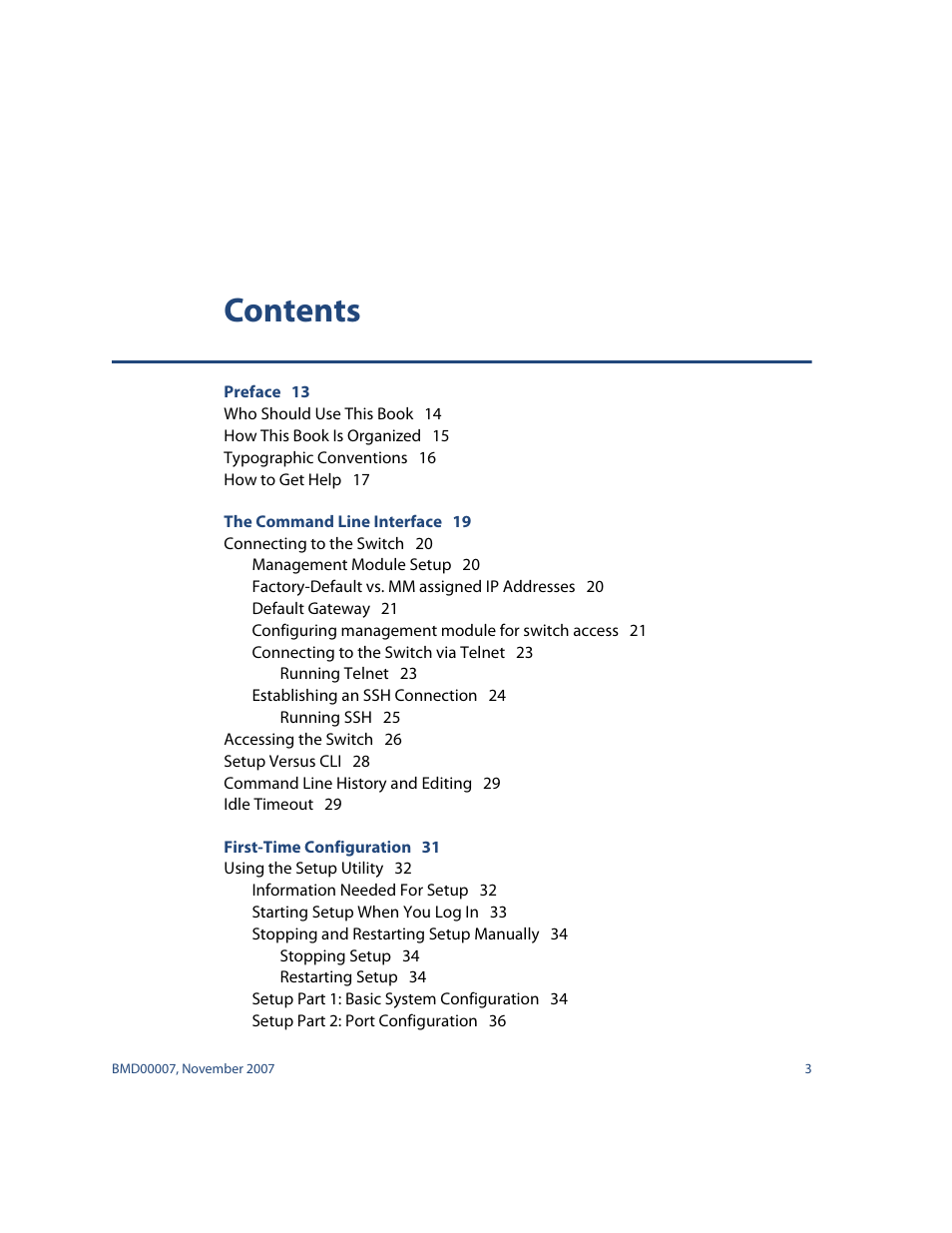 Nortel Networks ALTEON OS BMD00007 User Manual | Page 3 / 390