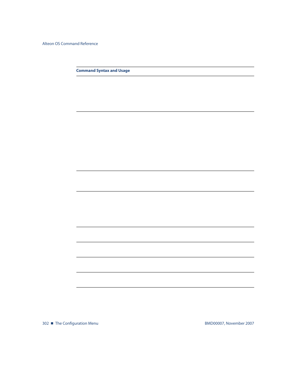 Nortel Networks ALTEON OS BMD00007 User Manual | Page 300 / 390