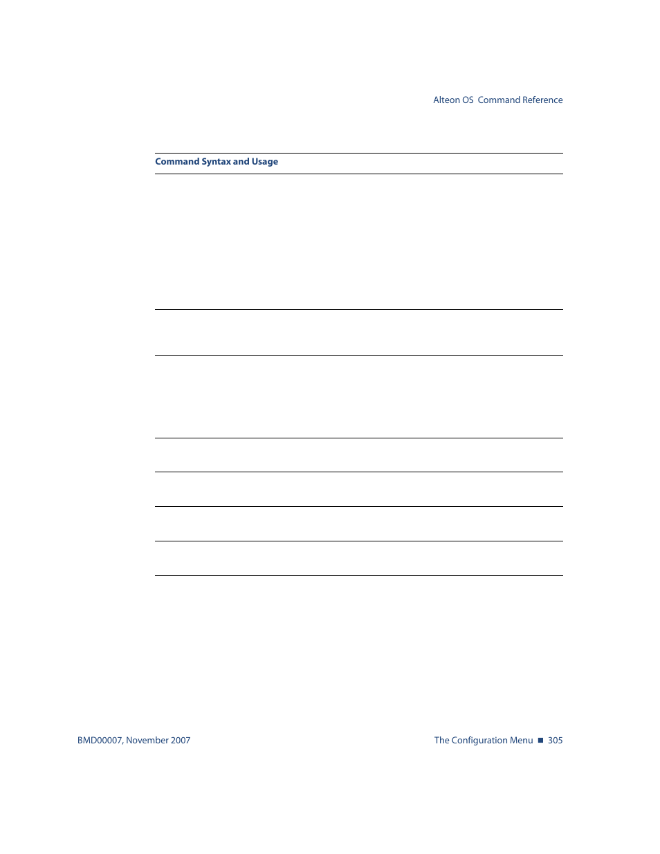Nortel Networks ALTEON OS BMD00007 User Manual | Page 303 / 390