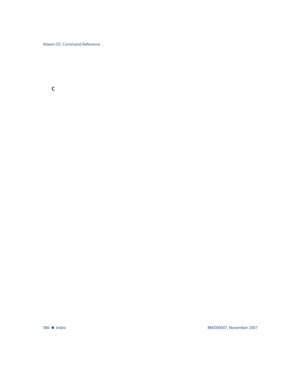 Nortel Networks ALTEON OS BMD00007 User Manual | Page 384 / 390