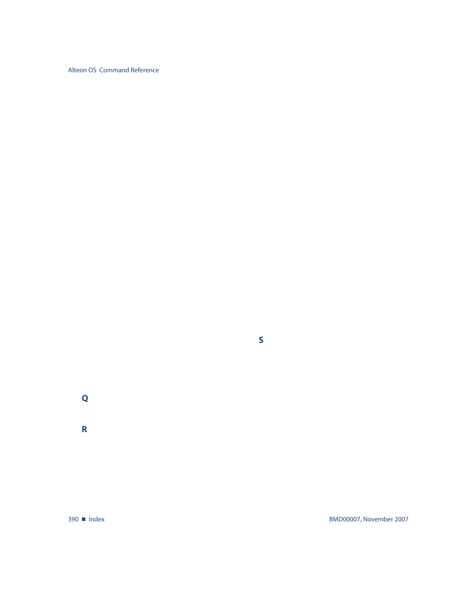 Nortel Networks ALTEON OS BMD00007 User Manual | Page 388 / 390