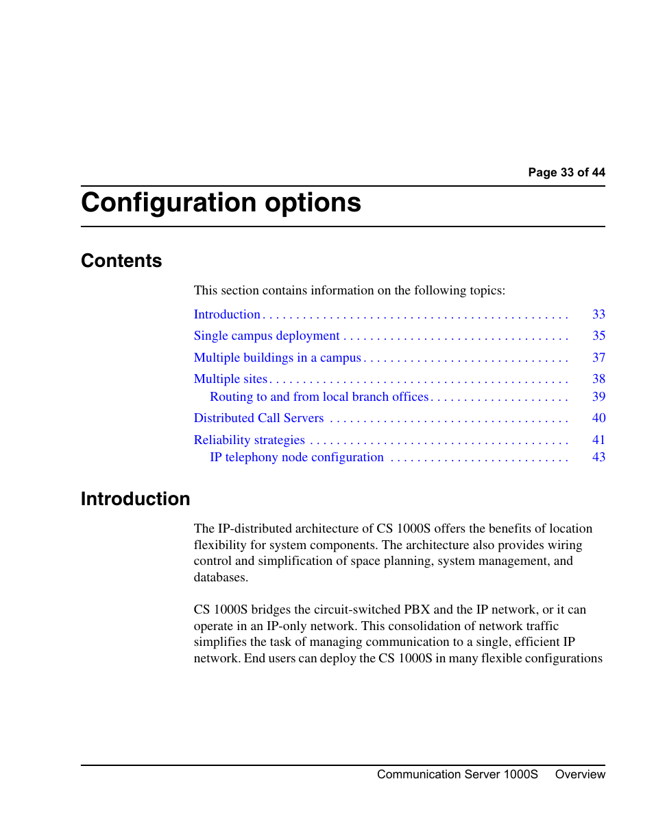Nortel Networks 1000S User Manual | Page 33 / 46