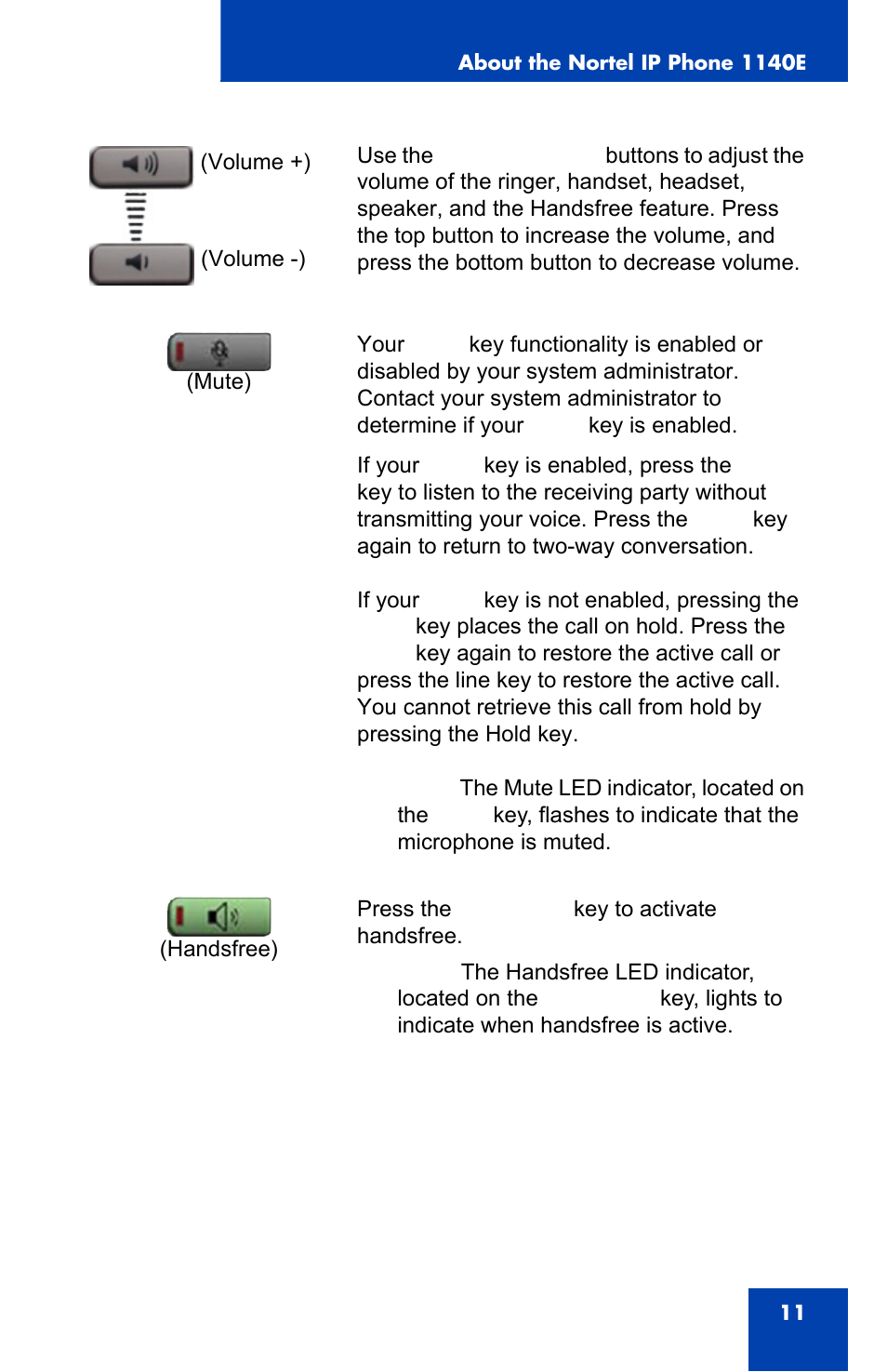 Nortel Networks 1140E User Manual | Page 11 / 52