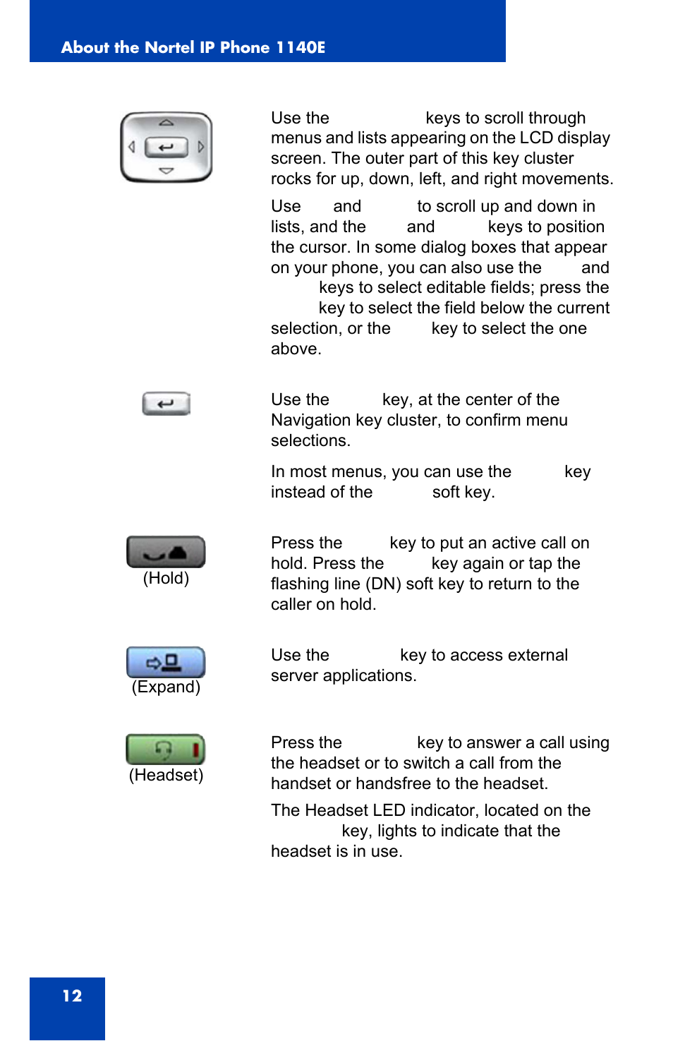 Nortel Networks 1140E User Manual | Page 12 / 52