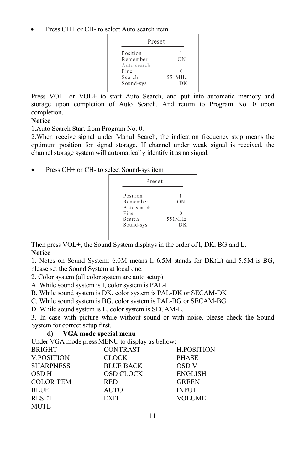 Hyundai H-LCD801 User Manual | Page 11 / 28