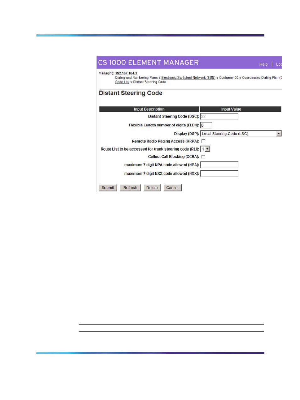 Figure 20 distant steering code, Figure 20 "distant | Nortel Networks 5100 User Manual | Page 52 / 118