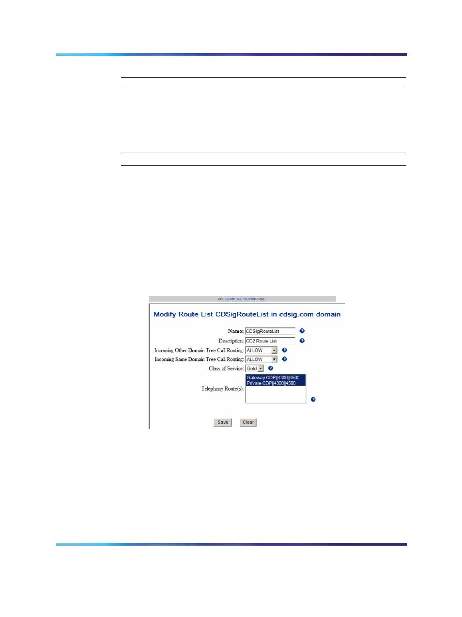 Configuring a new route list, Figure 31 modify route list | Nortel Networks 5100 User Manual | Page 79 / 118