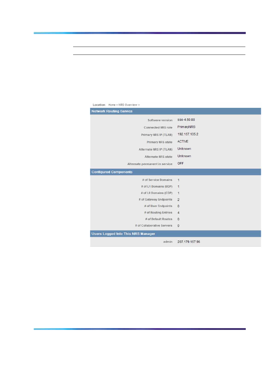 Figure 38 nrs overview | Nortel Networks 5100 User Manual | Page 90 / 118