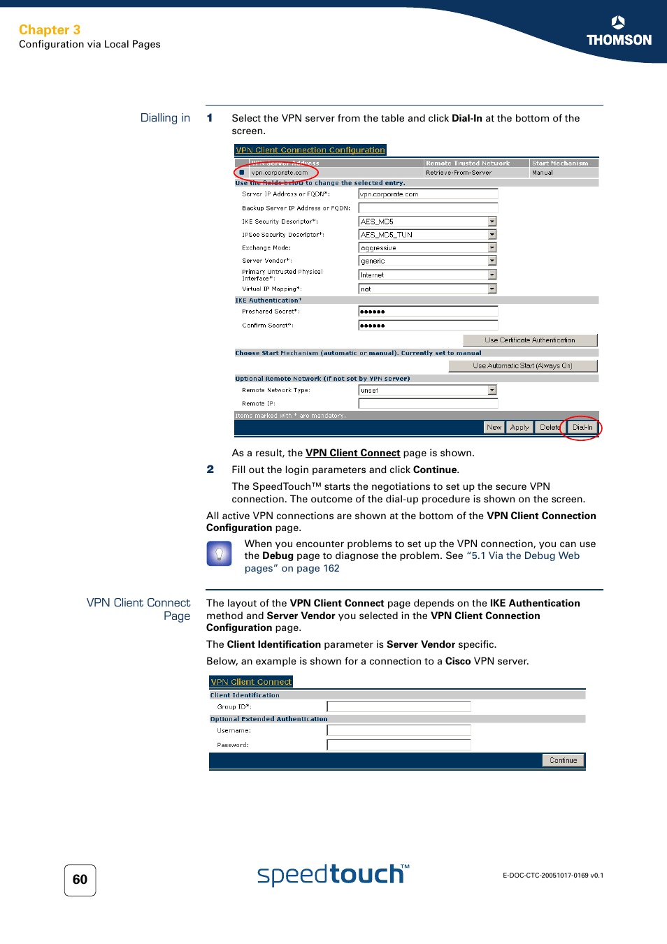 Dialling in, Chapter 3 | Nortel Networks 608(WL) User Manual | Page 62 / 222